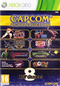 Capcom Digital Collection Xbox 360 US box art